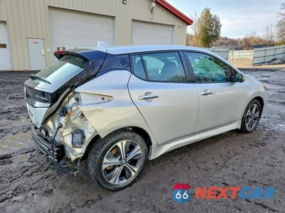 Trzecie zdjęcie samochodu z tyłu: 2020 NISSAN LEAF SV PLUS VIN:1N4BZ1CP4LC307404 - miniatura