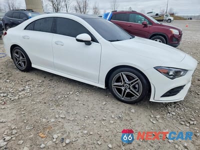 Czwarte zdjęcie samochodu z boku: 2021 MERCEDES-BENZ CLA 250 4MATIC VIN:W1K5J4HB4MN183157 - miniatura