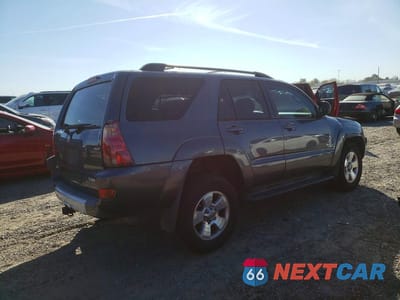 Trzecie zdjęcie samochodu z tyłu: 2004 TOYOTA 4RUNNER SR5 VIN:JTEZU14R940031839 - miniatura