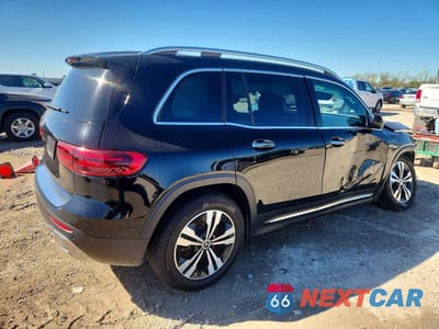 Trzecie zdjęcie samochodu z tyłu: 2024 MERCEDES-BENZ GLB 250 VIN:W1N4M4GB6RW350871 - miniatura