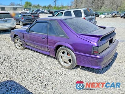 Drugie zdjęcie samochodu z przodu: 1990 FORD MUSTANG GT VIN:1FACP42E6LF145236 - miniatura