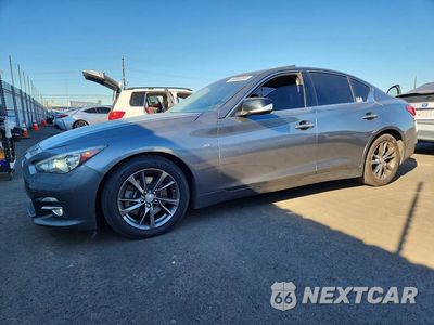 2015 INFINITI Q50 PREMIUM JN1BV7AP5FM351375 - główne zdjęcie licytacji z USA - miniatura