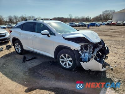 Czwarte zdjęcie samochodu z boku: 2017 LEXUS RX 350 BASE VIN:2T2BZMCA0HC129573 - miniatura
