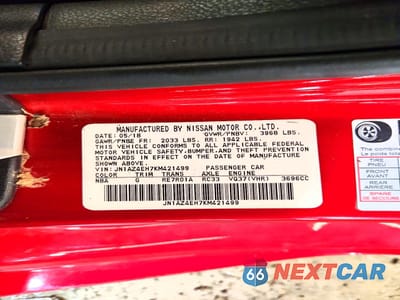 Zdjęcie 13 z 14 samochodu: 2019 NISSAN 370Z SPORT TOURING VIN:JN1AZ4EH7KM421499 - miniatura