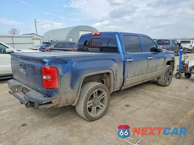 Trzecie zdjęcie samochodu z tyłu: 2015 GMC SIERRA K1500 SLT VIN:3GTU2VEC2FG451849 - miniatura