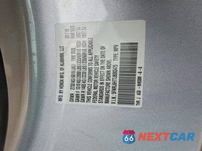 Zdjęcie 13 z 13 samochodu: 2018 HONDA ODYSSEY EXL VIN:5FNRL6H77JB093475 - miniatura
