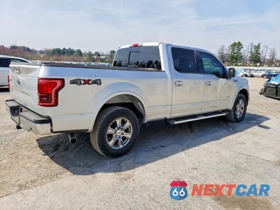 Trzecie zdjęcie samochodu z tyłu: 2016 FORD F150 SUPERCREW VIN:1FTFW1EG2GFD22327 - miniatura
