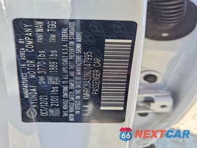 Zdjęcie 14 z 14 samochodu: 2022 HYUNDAI VENUE SEL VIN:KMHRC8A33NU147995 - miniatura