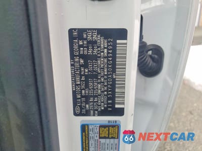 Zdjęcie 13 z 13 samochodu: 2019 KIA SORENTO VIN:5XYPGDA50KG494952 - miniatura