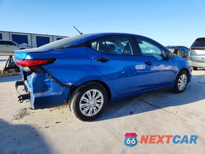 Trzecie zdjęcie samochodu z tyłu: 2023 NISSAN VERSA S VIN:3N1CN8DV1PL872609 - miniatura