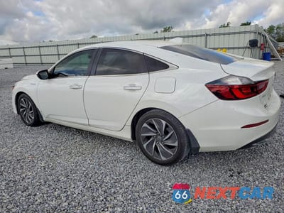Drugie zdjęcie samochodu z przodu: 2019 HONDA INSIGHT TOURING VIN:19XZE4F90KE027246 - miniatura