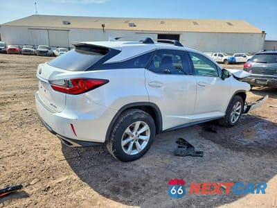 Trzecie zdjęcie samochodu z tyłu: 2017 LEXUS RX 350 BASE VIN:2T2BZMCA0HC129573 - miniatura
