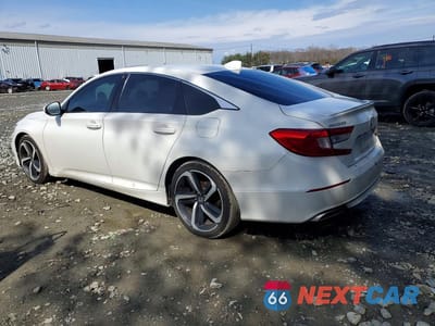 Drugie zdjęcie samochodu z przodu: 2020 HONDA ACCORD SPORT VIN:1HGCV1F3XLA150879 - miniatura