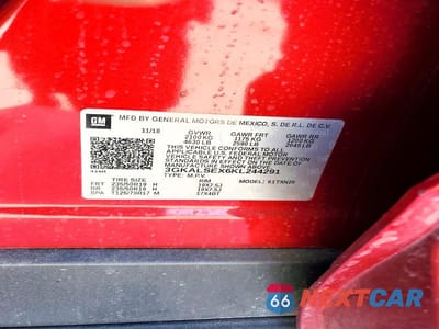Zdjęcie 13 z 13 samochodu: 2019 GMC TERRAIN DENALI VIN:3GKALSEX6KL244291 - miniatura