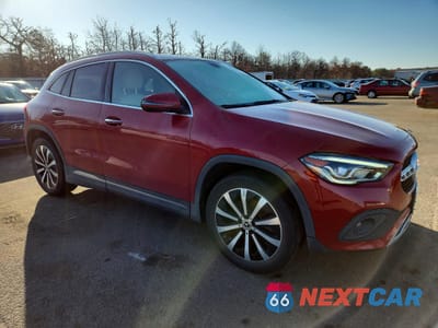 Czwarte zdjęcie samochodu z boku: 2021 MERCEDES-BENZ GLA 250 4MATIC VIN:W1N4N4HB3MJ246615 - miniatura