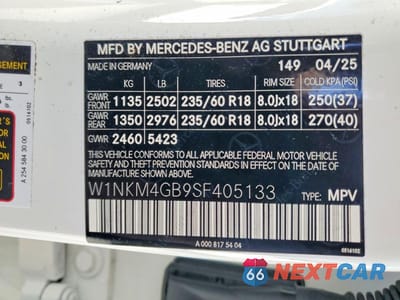 Zdjęcie 12 z 12 samochodu: 2025 MERCEDES-BENZ GLC 300 VIN:W1NKM4GB9SF405133 - miniatura