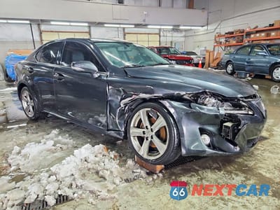 Czwarte zdjęcie samochodu z boku: 2011 LEXUS IS 250 BASE VIN:JTHBF5C26B5149860 - miniatura