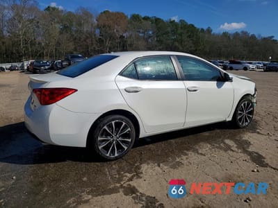 Trzecie zdjęcie samochodu z tyłu: 2018 TOYOTA COROLLA XSE VIN:5YFBURHE5JP763222 - miniatura