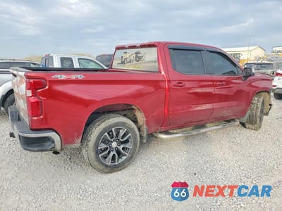 Trzecie zdjęcie samochodu z tyłu: 2023 CHEVROLET SILVERADO K1500 LT VIN:1GCPDDEK1PZ293546 - miniatura