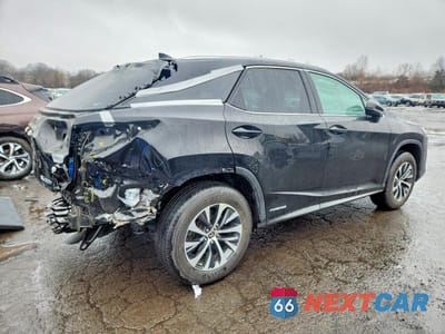 Trzecie zdjęcie samochodu z tyłu: 2021 LEXUS RX 450H BASE VIN:2T2HGMDA3MC066963 - miniatura