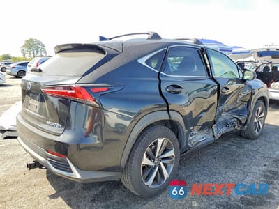 Trzecie zdjęcie samochodu z tyłu: 2020 LEXUS NX 300H BASE VIN:JTJGJRDZ1L2146244 - miniatura
