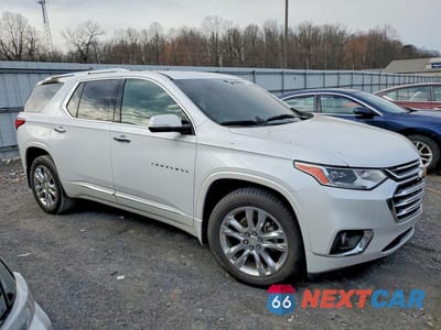 Czwarte zdjęcie samochodu z boku: 2019 CHEVROLET TRAVERSE HIGH COUNTRY VIN:1GNEVJKW1KJ125995 - miniatura