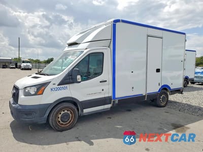 2020 FORD TRANSIT DELIVERY TRUCK 1FDBW5Z80LKB07485 - główne zdjęcie licytacji z USA - miniatura