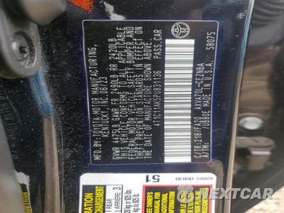 Zdjęcie 12 z 12 samochodu: 2023 TOYOTA CAMRY LE VIN:4T1C11AK5PU831136 - miniatura