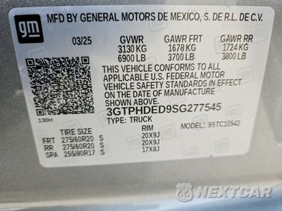 Zdjęcie 13 z 14 samochodu: 2025 GMC SIERRA C1500 SLT VIN:3GTPHDED9SG277545 - miniatura