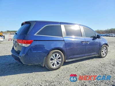 Trzecie zdjęcie samochodu z tyłu: 2014 HONDA ODYSSEY EXL VIN:5FNRL5H63EB010096 - miniatura