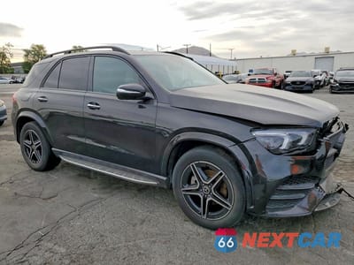 Czwarte zdjęcie samochodu z boku: 2022 MERCEDES-BENZ GLE 350 VIN:4JGFB4JB4NA670739 - miniatura