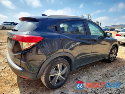 Trzecie zdjęcie samochodu z tyłu: 2021 HONDA HR-V EX VIN:3CZRU5H5XMM710786 - miniatura