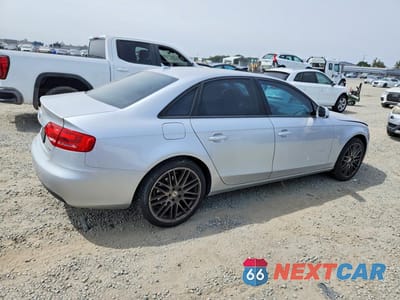 Trzecie zdjęcie samochodu z tyłu: 2010 AUDI A4 PREMIUM VIN:WAUBFAFLXAN054602 - miniatura