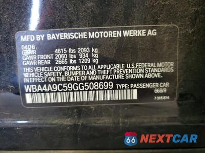 Zdjęcie 12 z 12 samochodu: 2016 BMW 428 I GRAN COUPE SULEV VIN:WBA4A9C59GG508699 - miniatura