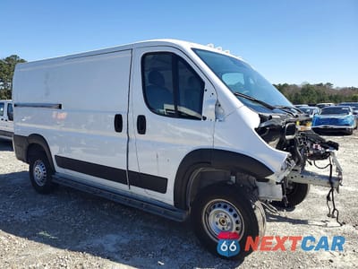 Czwarte zdjęcie samochodu z boku: 2025 RAM PROMASTER 2500 2500 STANDARD VIN:3C6LRVVG7SE524432 - miniatura