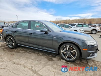 Czwarte zdjęcie samochodu z boku: 2018 AUDI A4 PREMIUM PLUS VIN:WAUENAF44JN017909 - miniatura