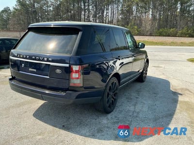 Czwarte zdjęcie samochodu z boku: 2015 LAND ROVER RANGE ROVER HSE VIN:SALGS2VF6FA208185 - miniatura