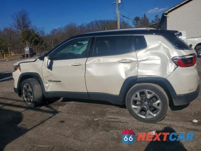 Drugie zdjęcie samochodu z przodu: 2017 JEEP COMPASS LIMITED VIN:3C4NJDCB9HT680860 - miniatura