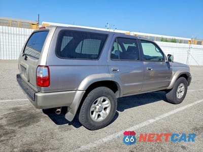 Trzecie zdjęcie samochodu z tyłu: 2002 TOYOTA 4RUNNER SR5 VIN:JT3GN86RX20250373 - miniatura