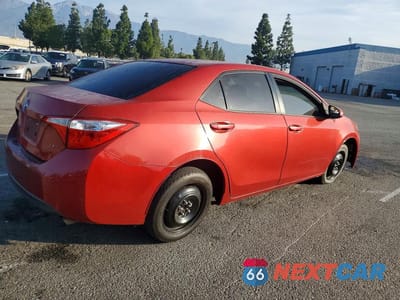 Trzecie zdjęcie samochodu z tyłu: 2016 TOYOTA COROLLA LE VIN:5YFBURHEXGP441281 - miniatura