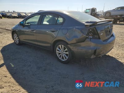 Drugie zdjęcie samochodu z przodu: 2012 HONDA CIVIC EX VIN:19XFB2F82CE351551 - miniatura