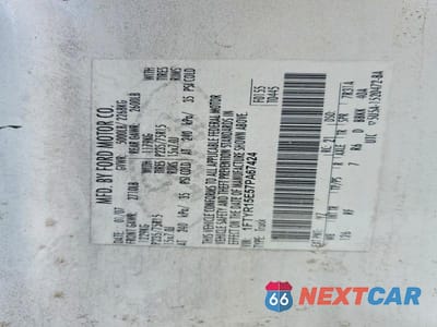 Zdjęcie 12 z 12 samochodu: 2007 FORD RANGER SUPER CAB VIN:1FTYR15E57PA67424 - miniatura