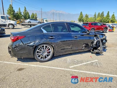 Trzecie zdjęcie samochodu z tyłu: 2020 INFINITI Q50 RED SPORT 400 VIN:JN1FV7AP5LM630015 - miniatura