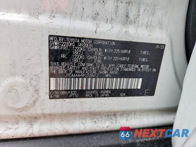 Zdjęcie 13 z 13 samochodu: 2023 TOYOTA VENZA LE VIN:JTEAAAAH9PJ128412 - miniatura