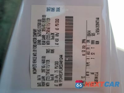 Zdjęcie 13 z 13 samochodu: 2014 FORD E350 BOX TRUCK VIN:1FDWE3FL9EDA61244 - miniatura