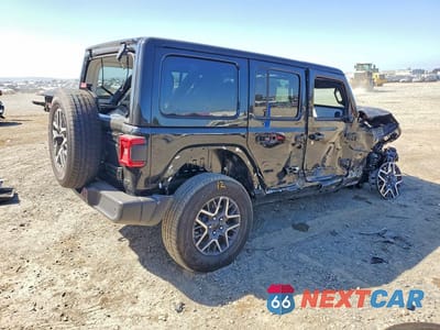 Trzecie zdjęcie samochodu z tyłu: 2025 JEEP WRANGLER SAHARA VIN:1C4PJXEG8SW549956 - miniatura