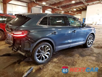 Trzecie zdjęcie samochodu z tyłu: 2021 LINCOLN NAUTILUS RESERVE VIN:2LMPJ8KP3MBL09969 - miniatura