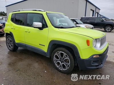 Czwarte zdjęcie samochodu z boku: 2017 JEEP RENEGADE LIMITED VIN:ZACCJADB5HPF24083 - miniatura