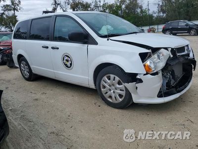 Czwarte zdjęcie samochodu z boku: 2019 DODGE GRAND CARAVAN SE VIN:2C4RDGBG0KR624405 - miniatura