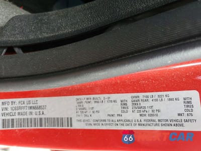 Zdjęcie 13 z 13 samochodu: 2021 RAM 1500 BIG HORN VIN:1C6SRFFT1MN668537 - miniatura
